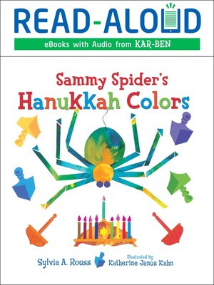 cover image of Sammy Spider's Hanukkah Colors